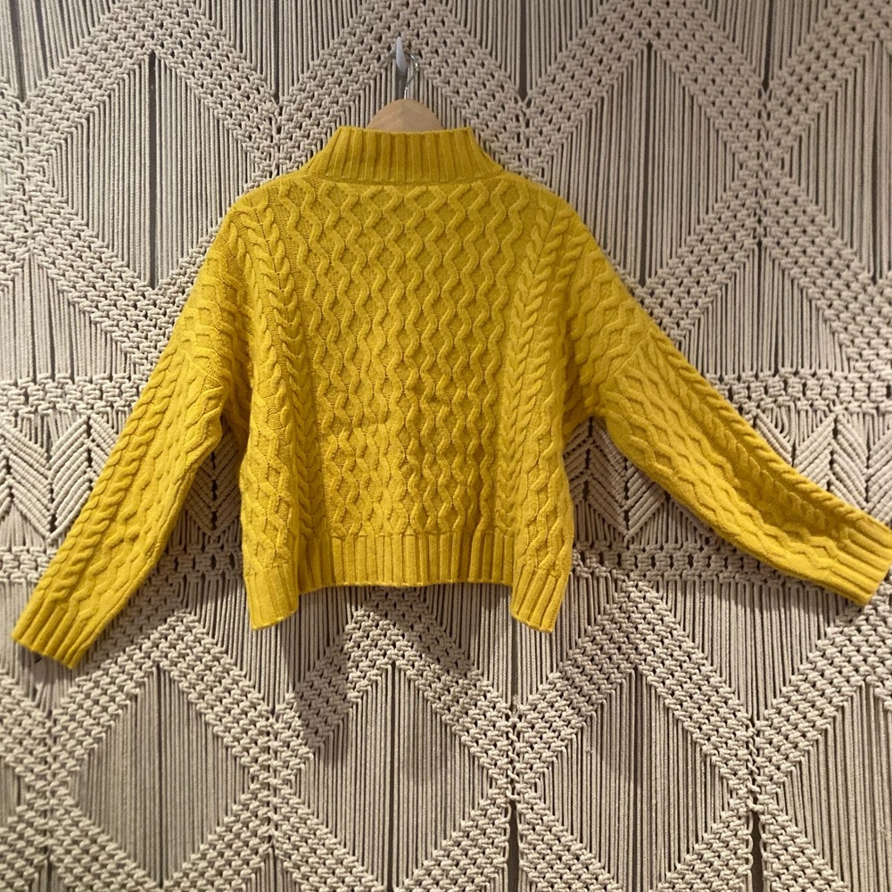 MaxMara Weekend Wool Cable Knit Sweater - Picture 3 of 8